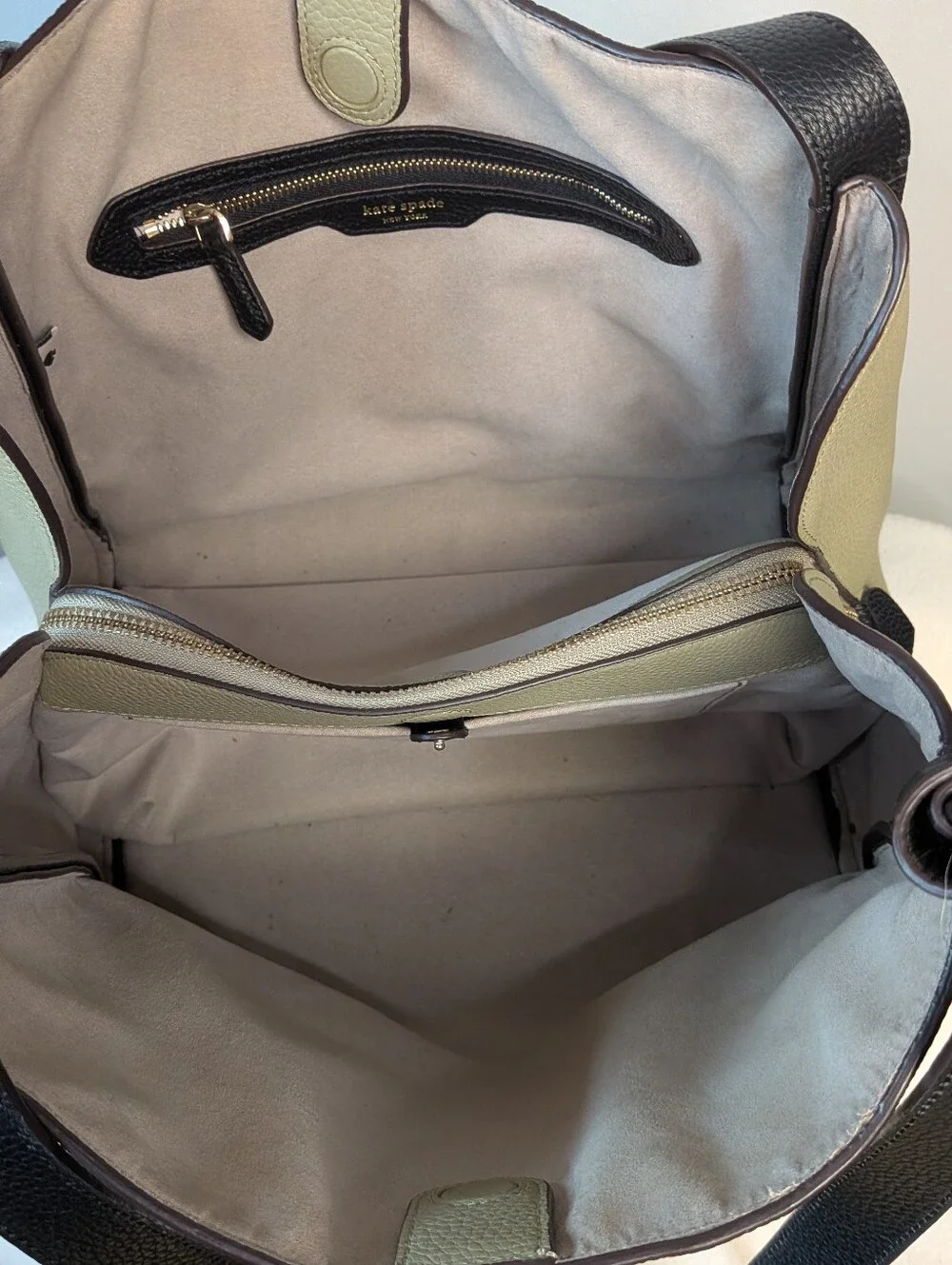 Kate Spade Knott Large Leather Colorblock Satchel